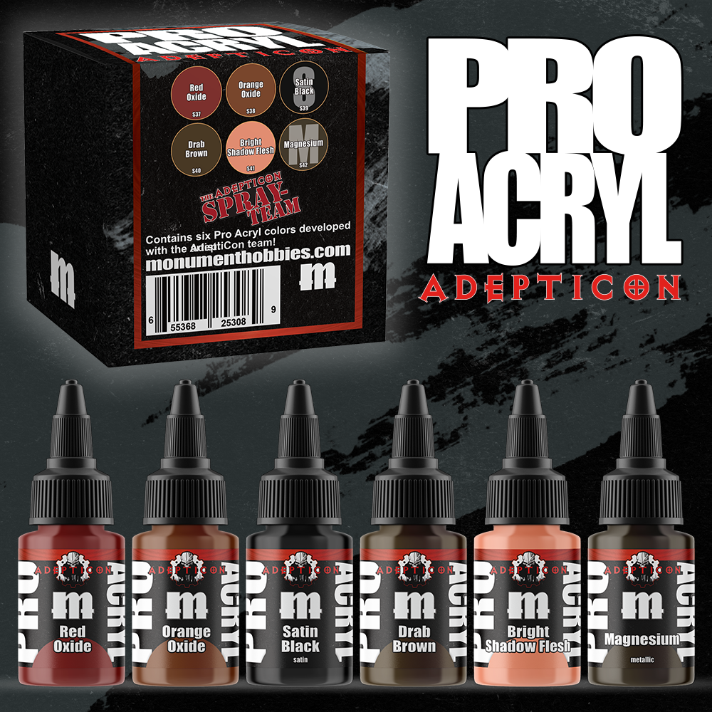 [Pre-Order] ProAcryl: Adepticon Spray Team Signature Set - 6 colors