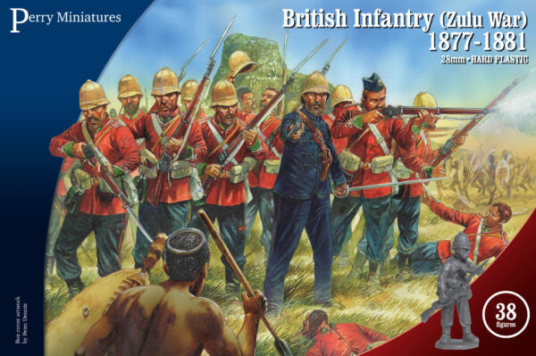 Perry Miniatures: 28mm British Infantry Zulu War 1877-1881 (38)