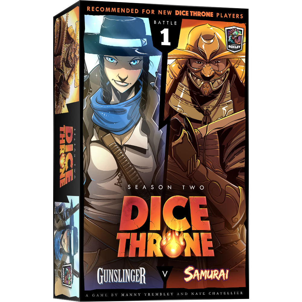 Dice Throne: Season 2 - Box 1 - Gunslinger Vs Samurai