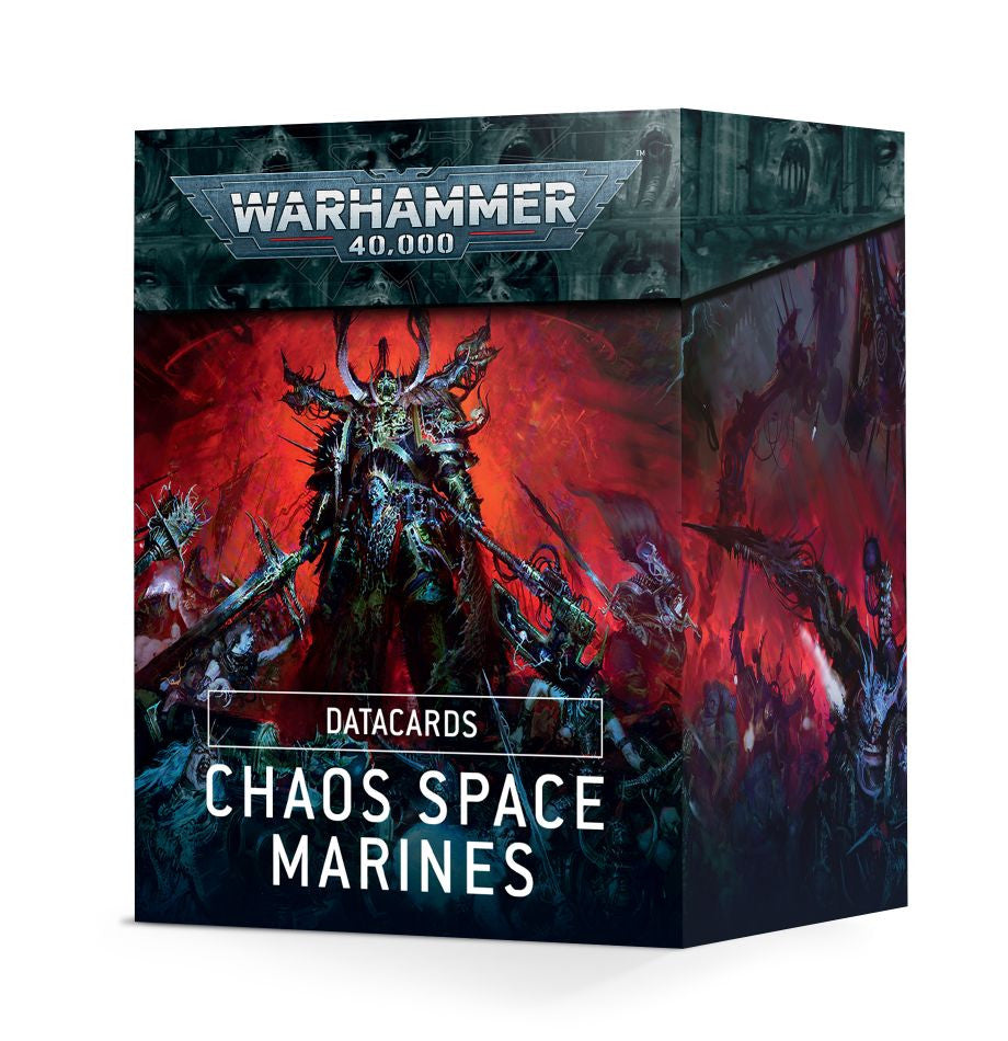 Chaos Space Marines: Datacards [9th Edition]