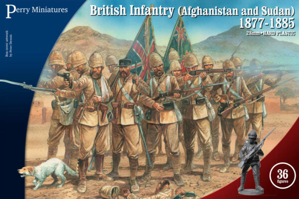 Perry Miniatures: 28mm British Infantry Afghanistan & Sudan 1877-1885 (36)
