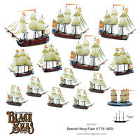 Thumbnail for Warlord Games: Black Seas: Spanish Navy Fleet (1770 - 1830)