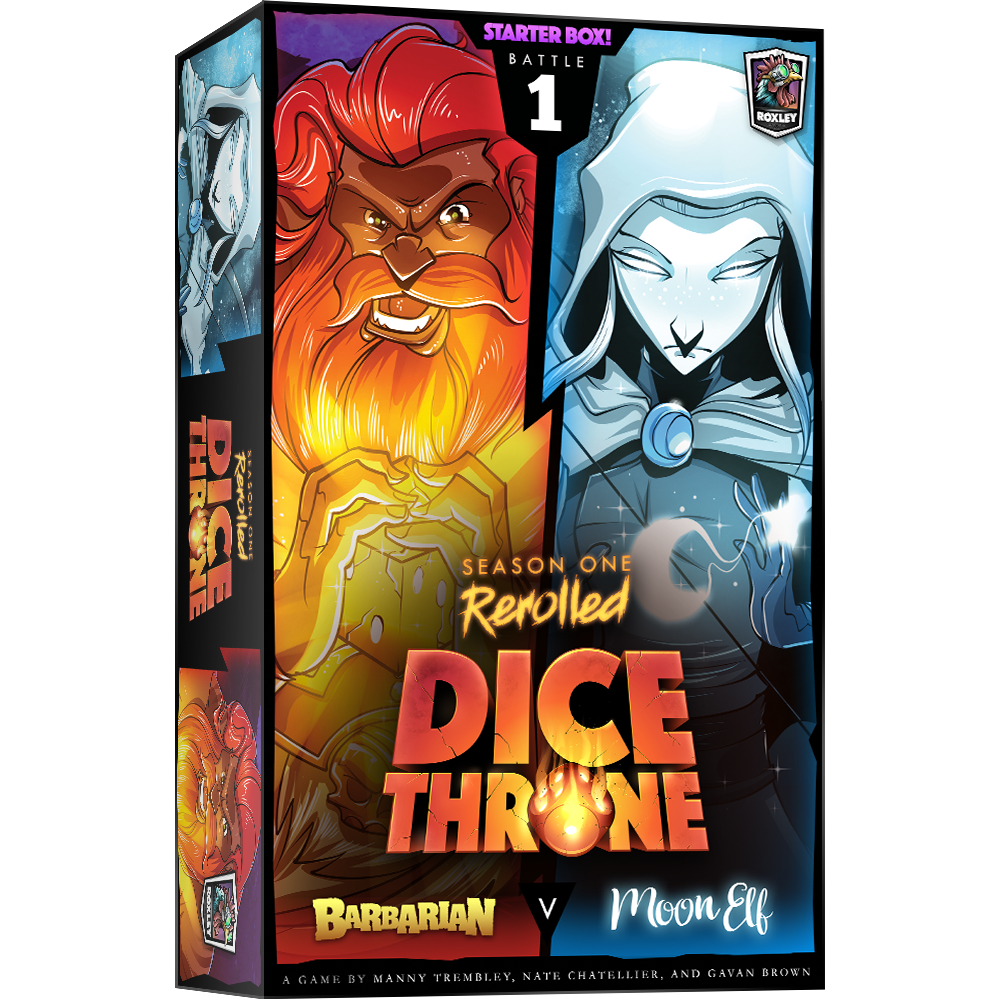 Dice Throne: Season 1 - Box 1 - Barbarian Vs Moon Elf