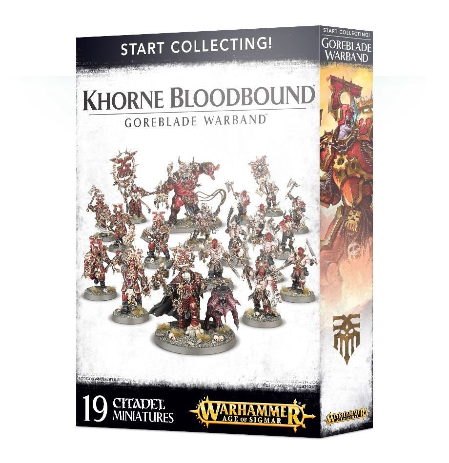 Khorne Bloodbound Goreblade Warband: Start Collecting