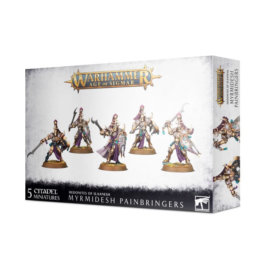 Hedonites of Slaanesh: Myrmidesh Painbringers/Symbaresh Twinsouls