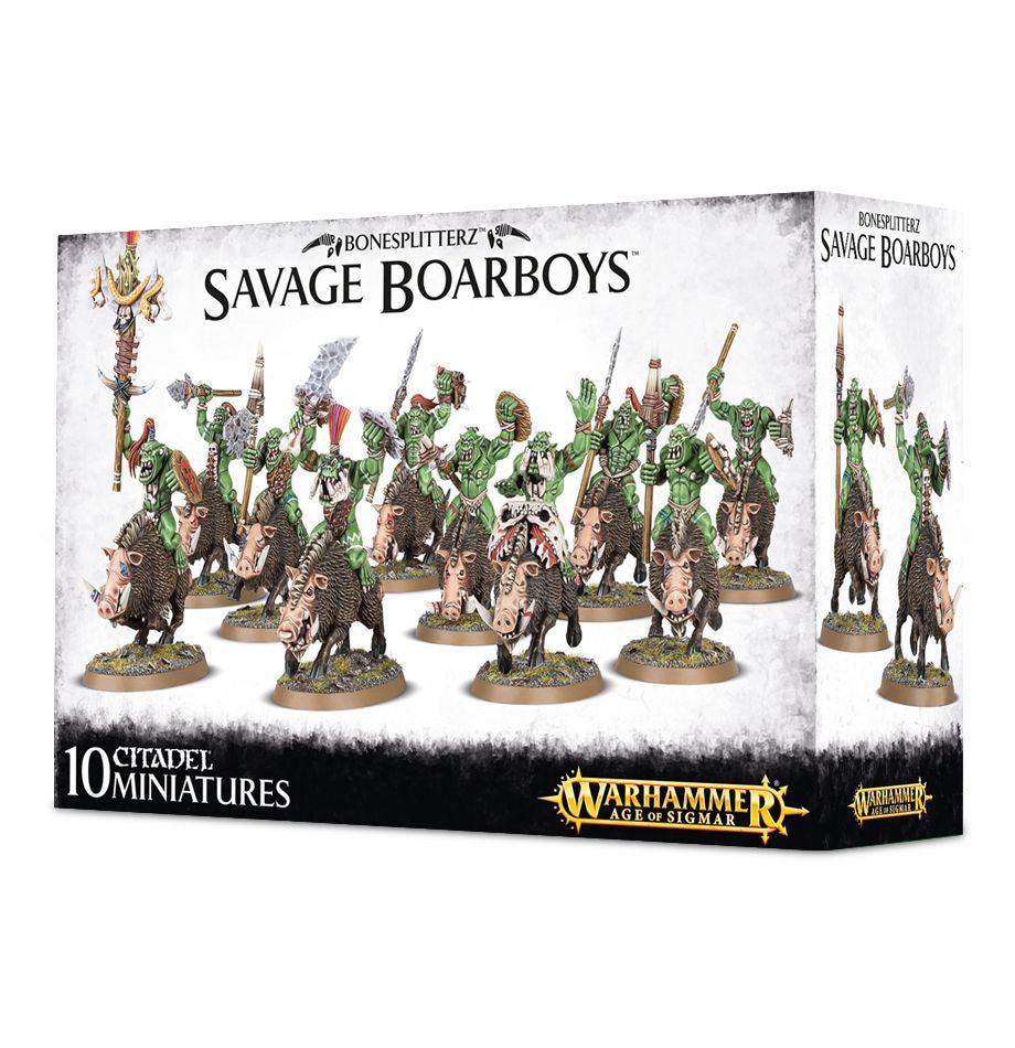 Orruk Warclans: Bonesplitterz Savage Boarboys