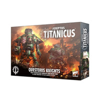Thumbnail for Adeptus Titanicus: Questoris Knights with Thunderstrike Gauntlets and Rocket Pods
