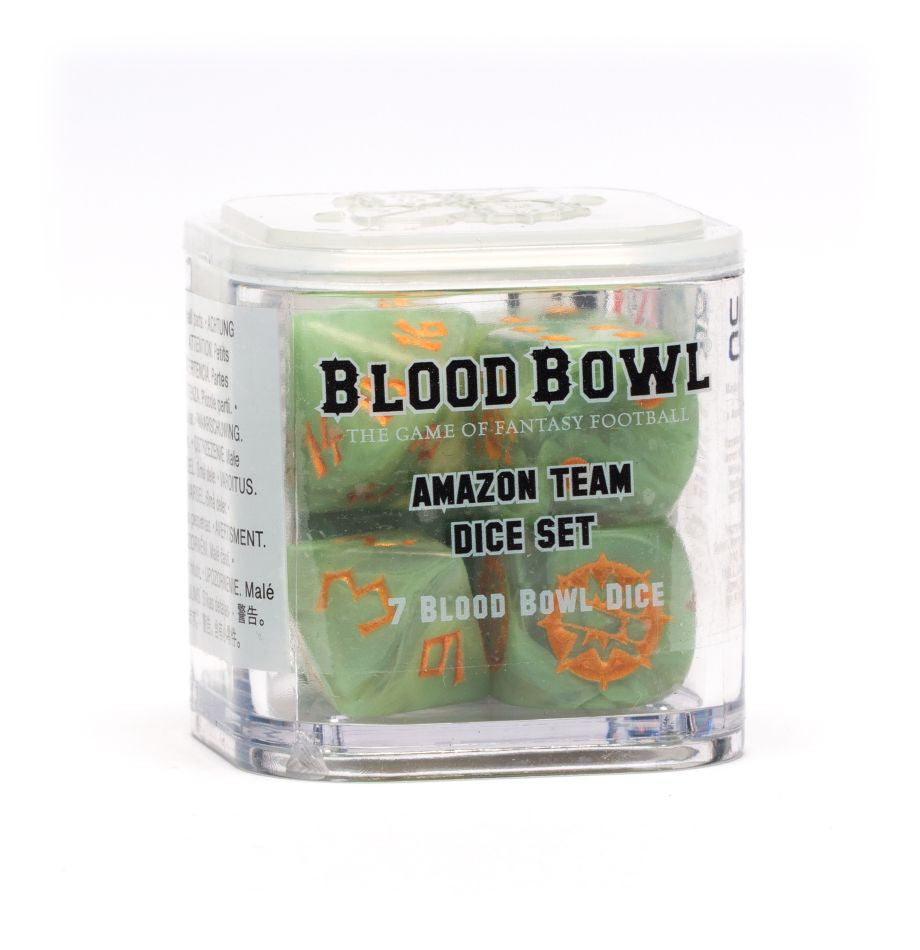 Blood Bowl: Amazon Team Dice