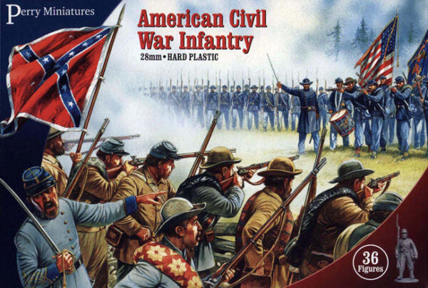 Perry Miniatures: 28mm American Civil War Infantry (36)