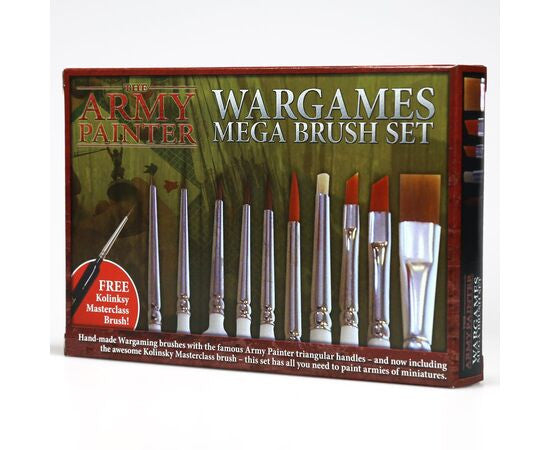 Army Painter: Mega Brush Set