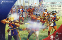 Thumbnail for Perry Miniatures: 28mm War of the Roses Mercenaries European Infantry 1450-1500 (40)