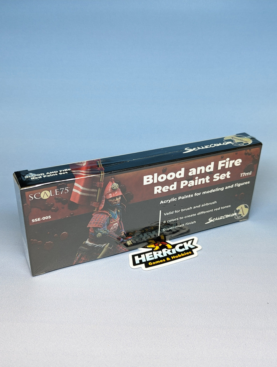 Scale75: Blood and Fire Red Paint Set