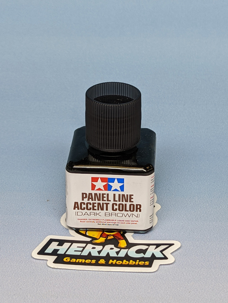 Brown Panel Line Accent Color (40ml Bottle) Tamiya