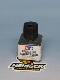 Thumbnail for Tamiya: Dark Gray Panel Line Accent Color (40ml Bottle)