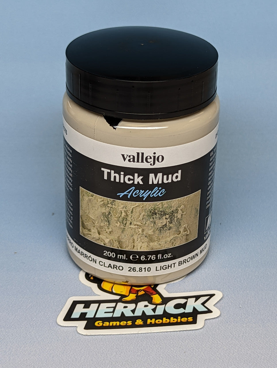 thumbnail image 2 of Brown Thick Mud Weathering Effect 200ml Bottle Vallejo Paint 2 of 13