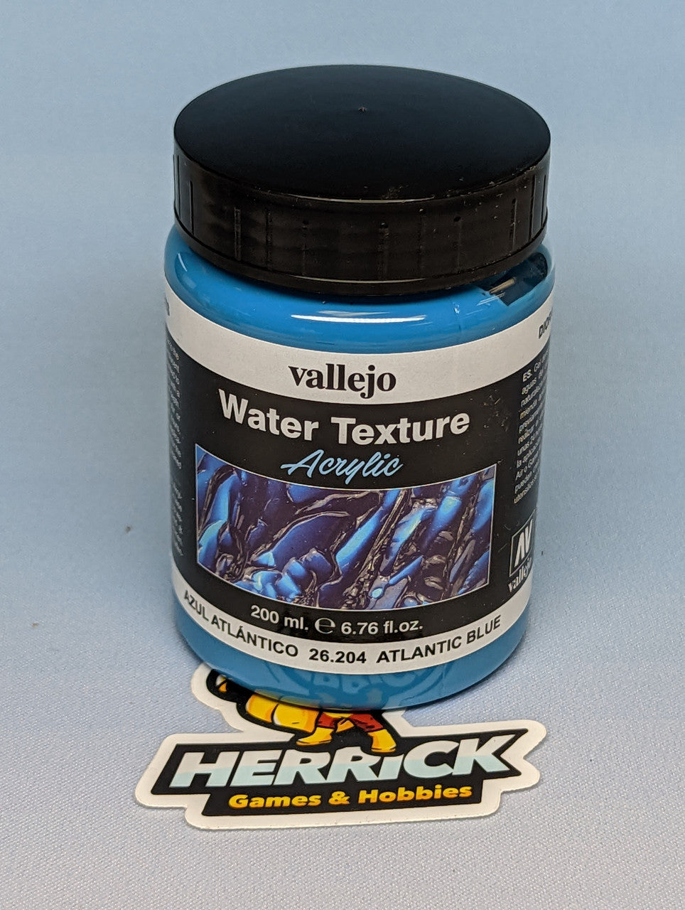 Vallejo: 200ml Bottle Atlantic Blue Water Texture Effect