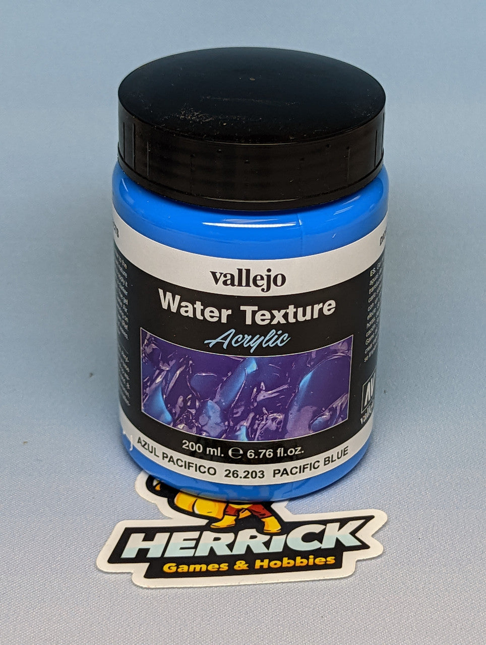 Vallejo: 200ml Bottle Pacific Blue Water Texture Effect