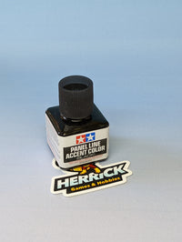 Thumbnail for Tamiya: Black Panel Line Accent Color (40ml Bottle)