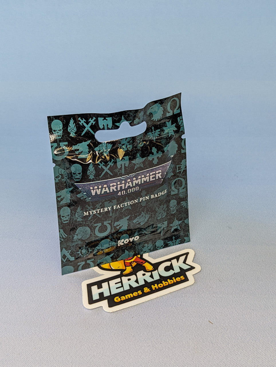 Warhammer Mystery Faction Pins - Collection of 10 Mystery Pins Sold Individually In A Blind Bag With 1 Gold Chasers To Find