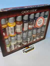 Thumbnail for Vallejo: 17ml Bottle Advanced Game Color Paint Set (16 Colors)
