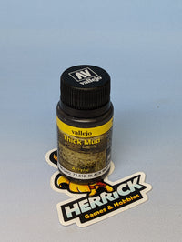 Thumbnail for Vallejo: 40ml Bottle Black Thick Mud Weathering Effect