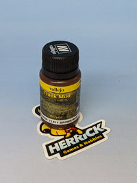 Thumbnail for Vallejo: 40ml Bottle Brown Thick Mud Weathering Effect