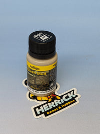 Thumbnail for Vallejo: 40ml Bottle Light Brown Splash Mud Weathering Effect