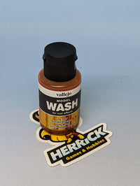 Thumbnail for Vallejo: 35ml Bottle Dark Rust Model Wash