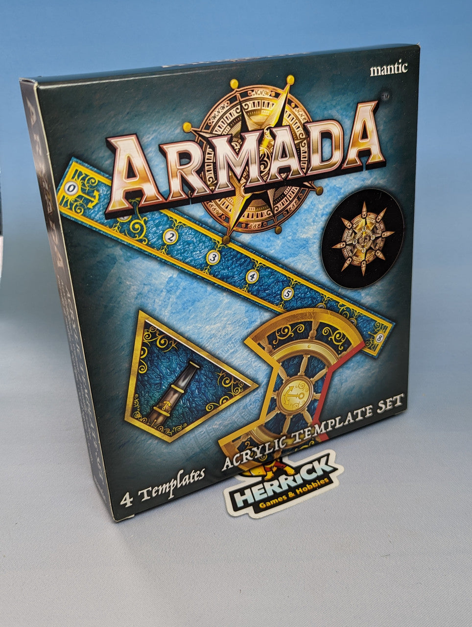 Mantic Games Armada: Acrylic Template set