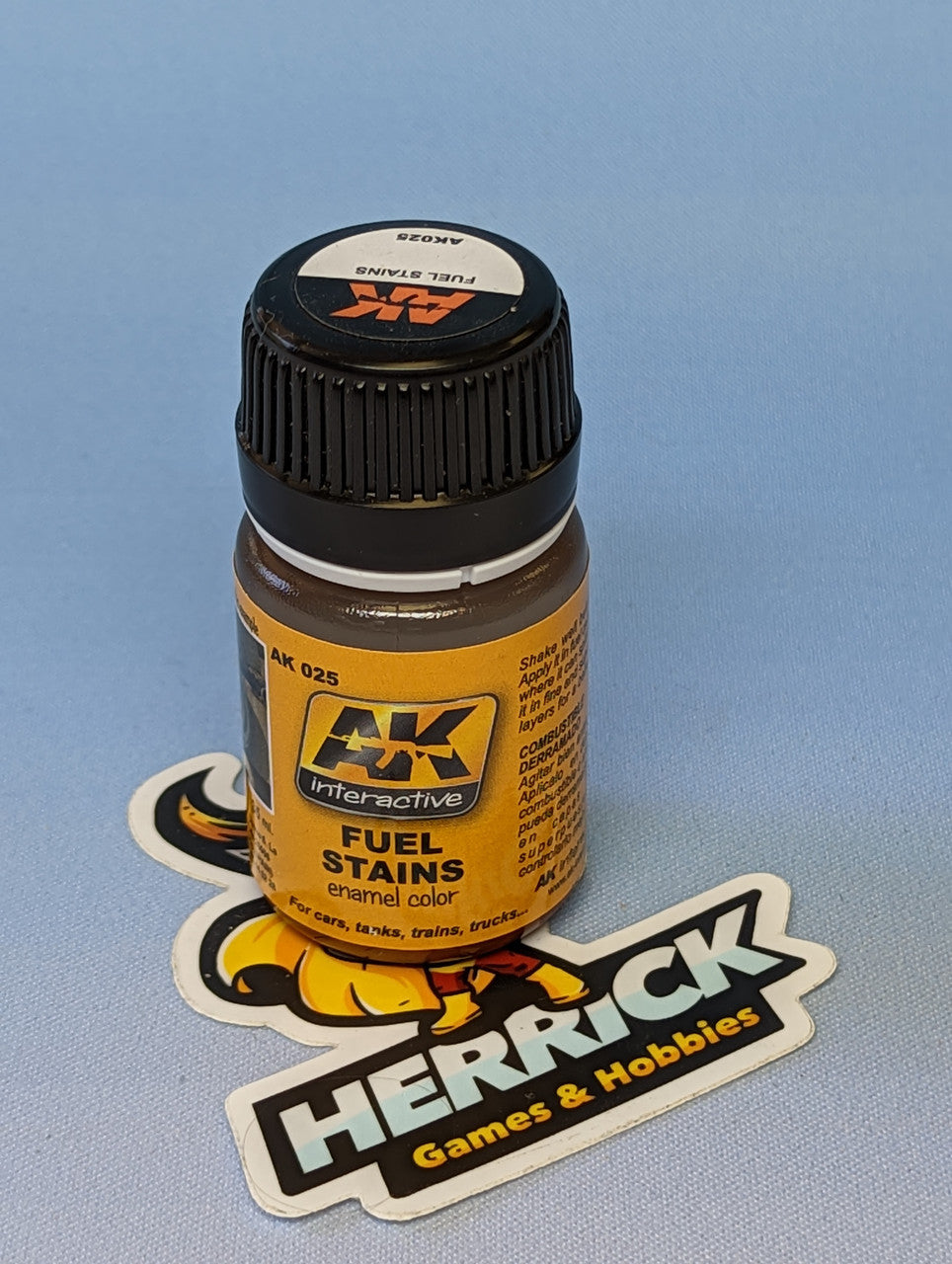 AK Interactive: Fuel Stains Enamel Paint 35ml Bottle