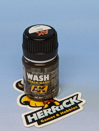 Thumbnail for AK Interactive: Track Wash Enamel Paint 35ml Bottle