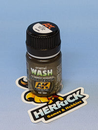 Thumbnail for AK Interactive: Dark Yellow Wash Enamel Paint 35ml Bottle