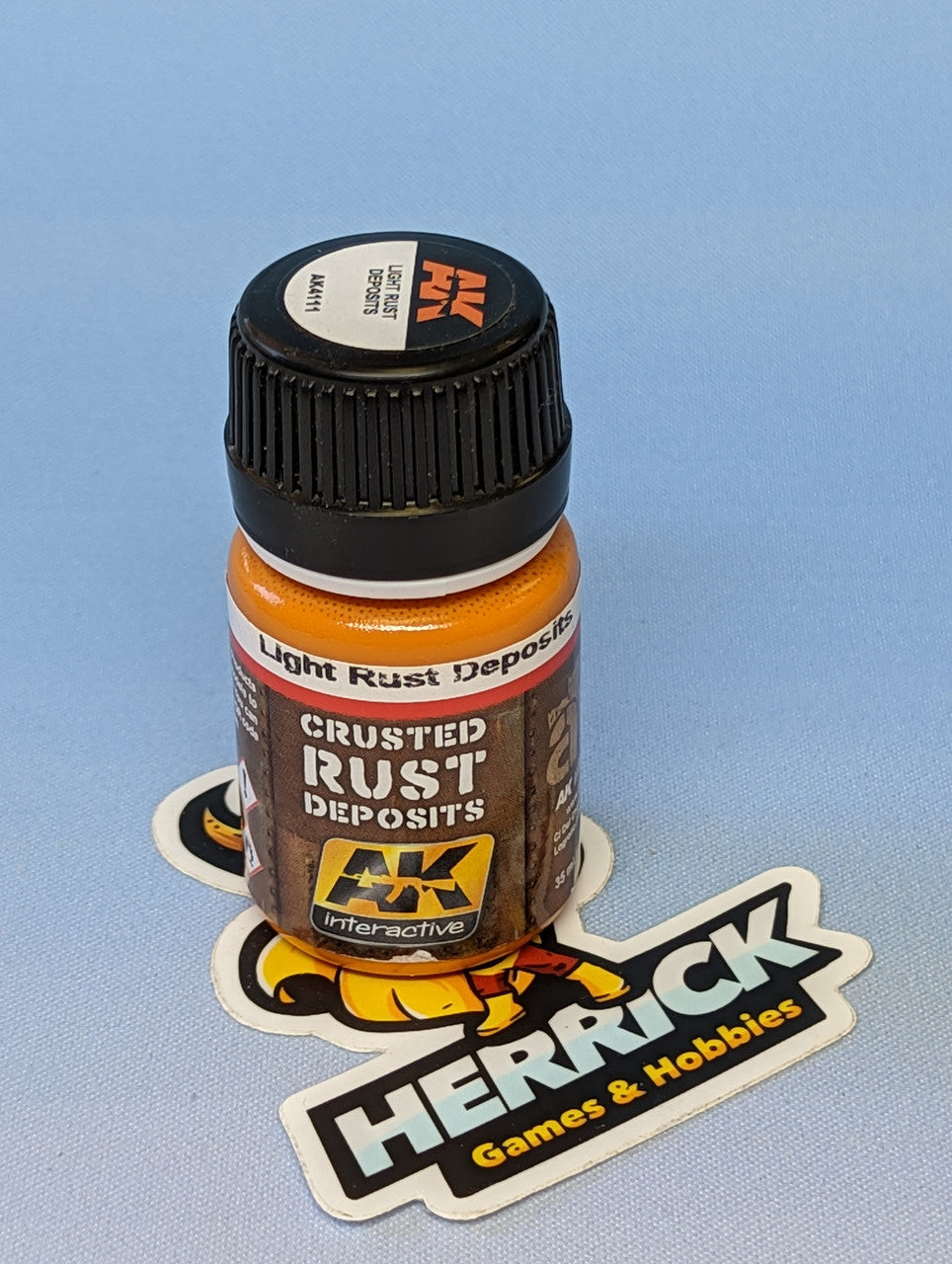 AK Interactive: Light Rust Crusted Deposits Enamel Paint 35ml Bottle