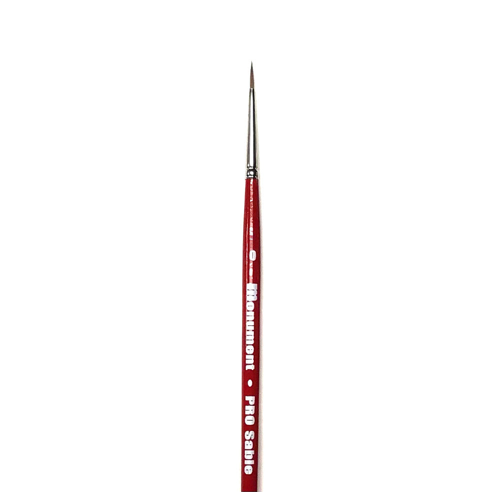 Monument Hobbies: Pro Sable Brush Sable Round Size 0