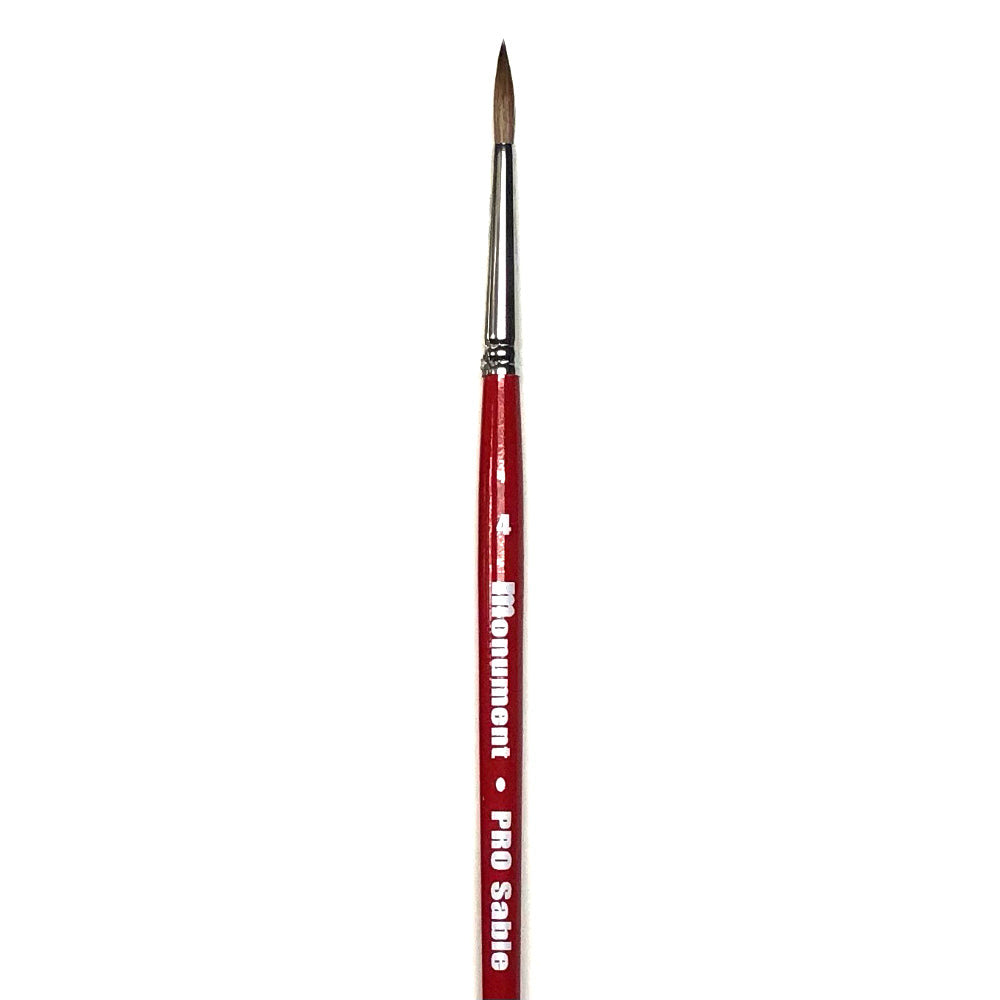 Monument Hobbies: Pro Sable Brush Sable Round Size 4