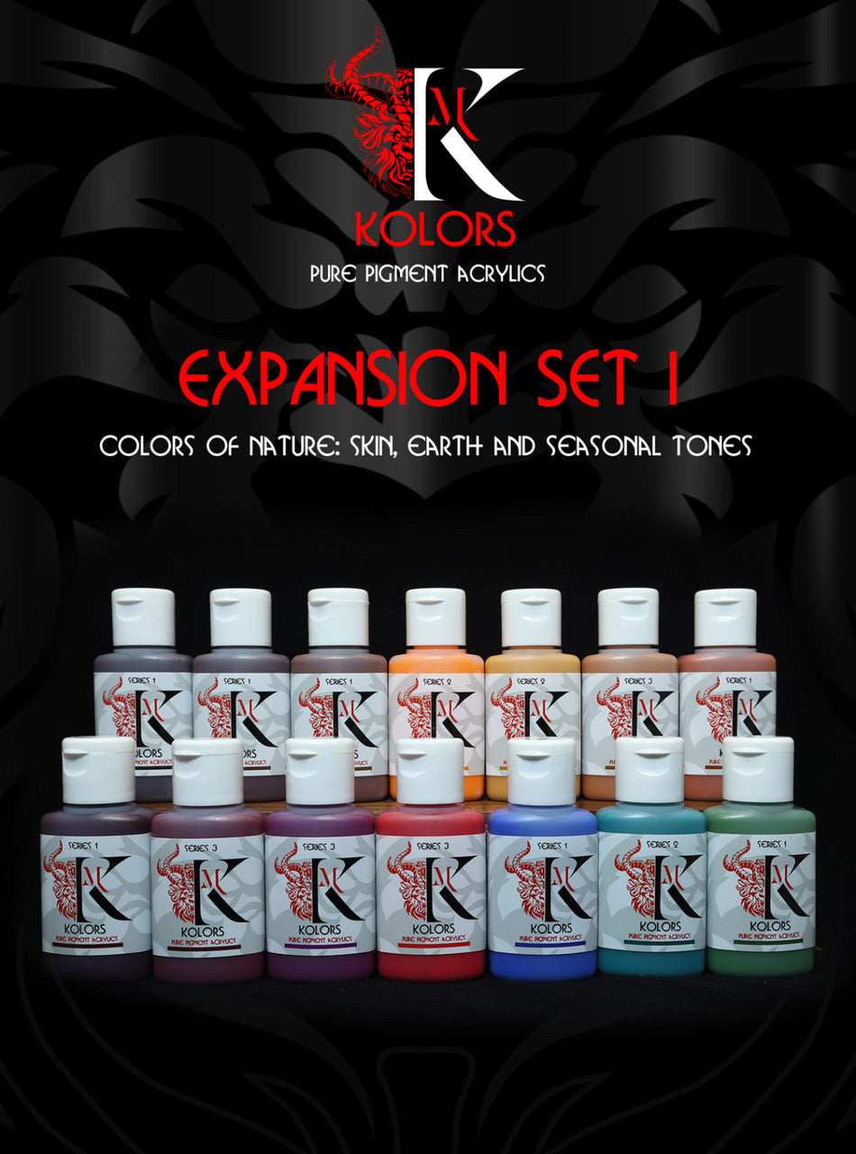 Kimera Kolors: Pure Pigment Expansion Set 1: Colors of Nature