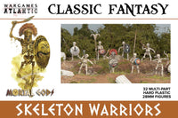 Thumbnail for Wargames Atlantic: 28mm Classic Fantasy Skeleton Warriors w/Weapons (32)
