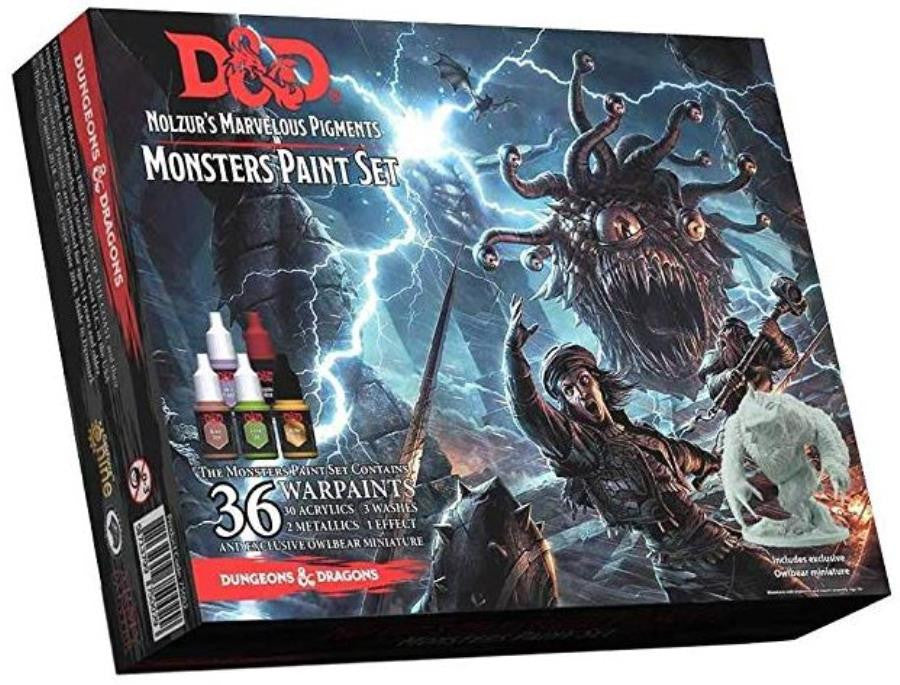 Dungeons and Dragons (DnD): Nolzurs Marvelous Monster Paint Set