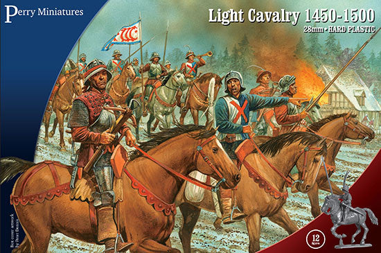 Perry Miniatures: 28mm War of the Roses Mounted Light Cavalry 1450-1500 (12)