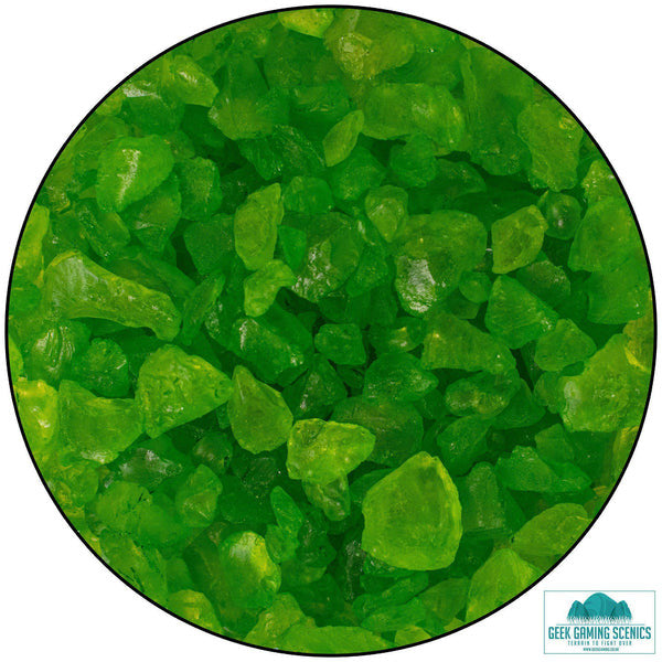 Geek Gaming: Small Weird Crystals Green