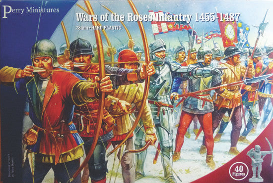 Perry Miniatures: 28mm Wars of the Roses Infantry 1455-1487 (40)