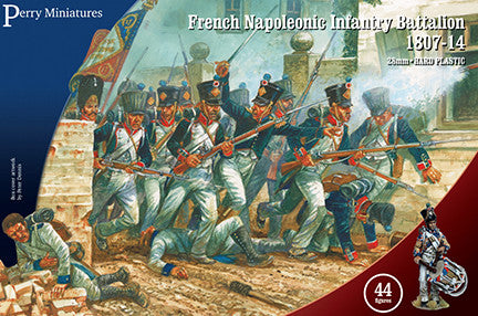 Perry Miniatures: 28mm French Napoleonic Infantry Battalion 1807-14 (44)