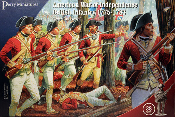 Perry Miniatures: 28mm American War of Independence British Infantry 1775-1783 (38)