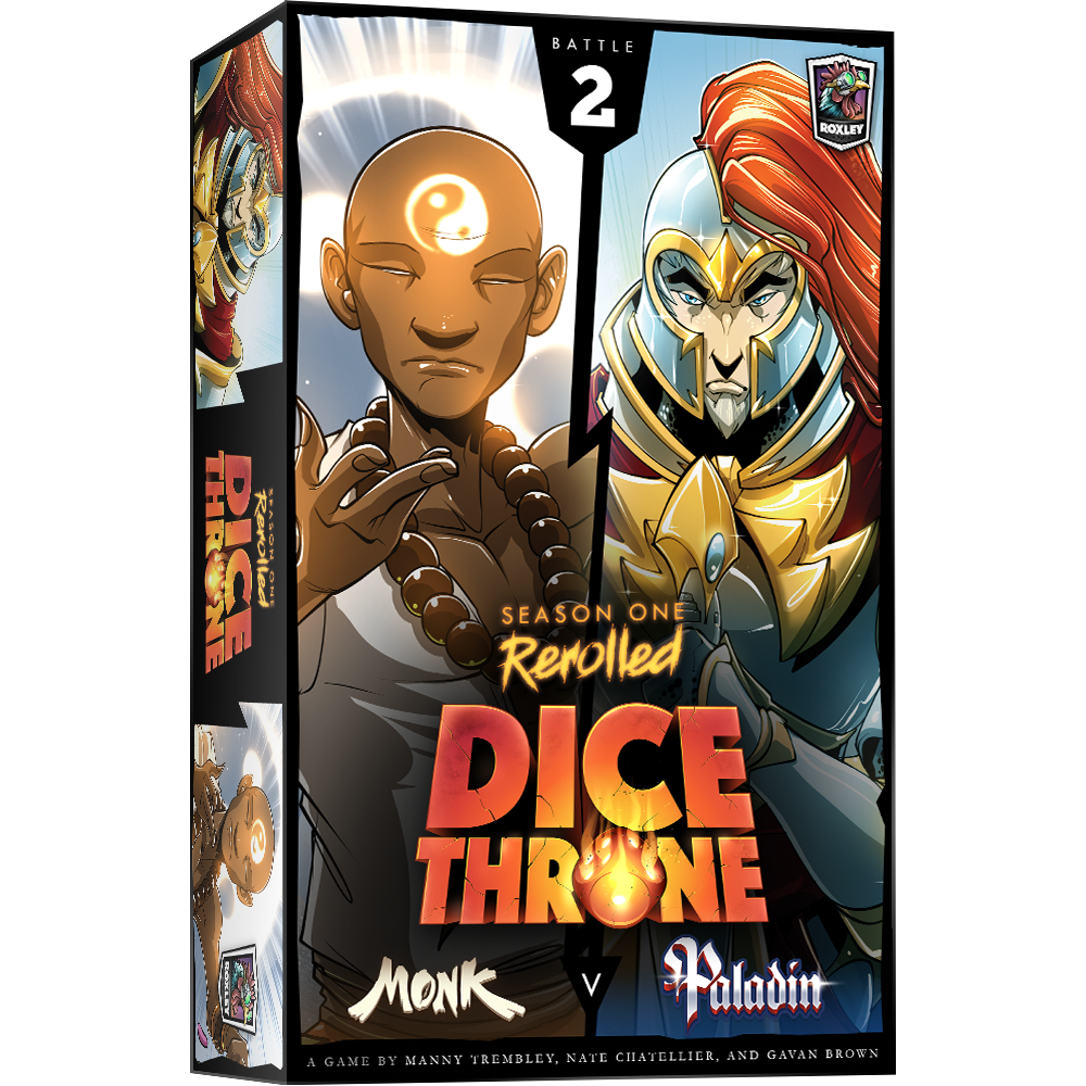 Dice Throne: Season 1 - Box 2 - Monk Vs Paladin