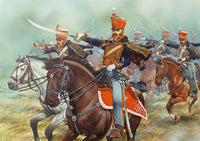 Thumbnail for Perry Miniatures: 28mm British Napoleonic Hussars 1808-1815 (14 Mtd)