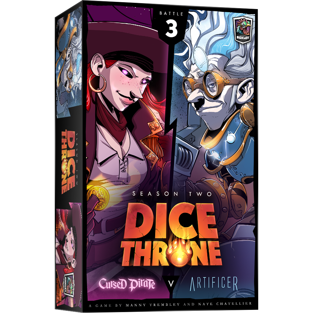 Dice Throne: Season 2 - Box 3 - Artificer Vs Cursed Pirate