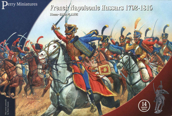 Perry Miniatures: 28mm French Napoleonic Hussars 1792-1815 (14 Mtd)