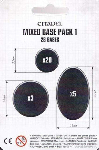 Citadel Bases: Mixed Base Pack 1