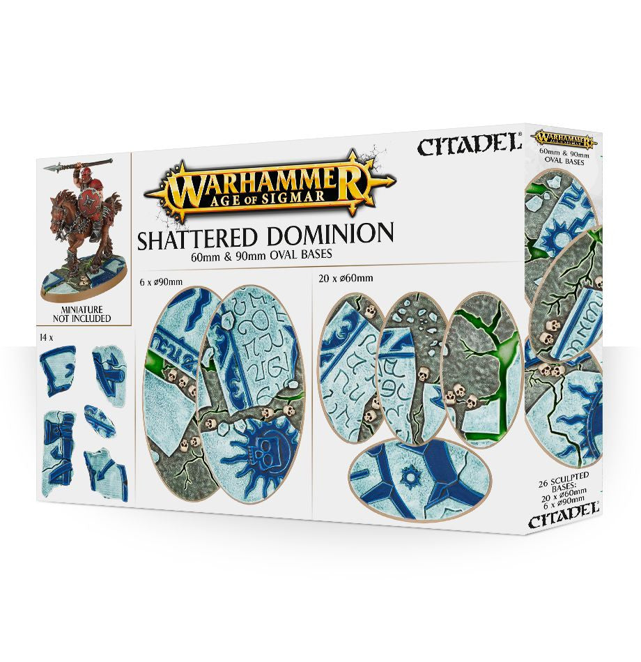 Citadel Bases: Shattered Dominion: 60mm & 90mm Oval Bases