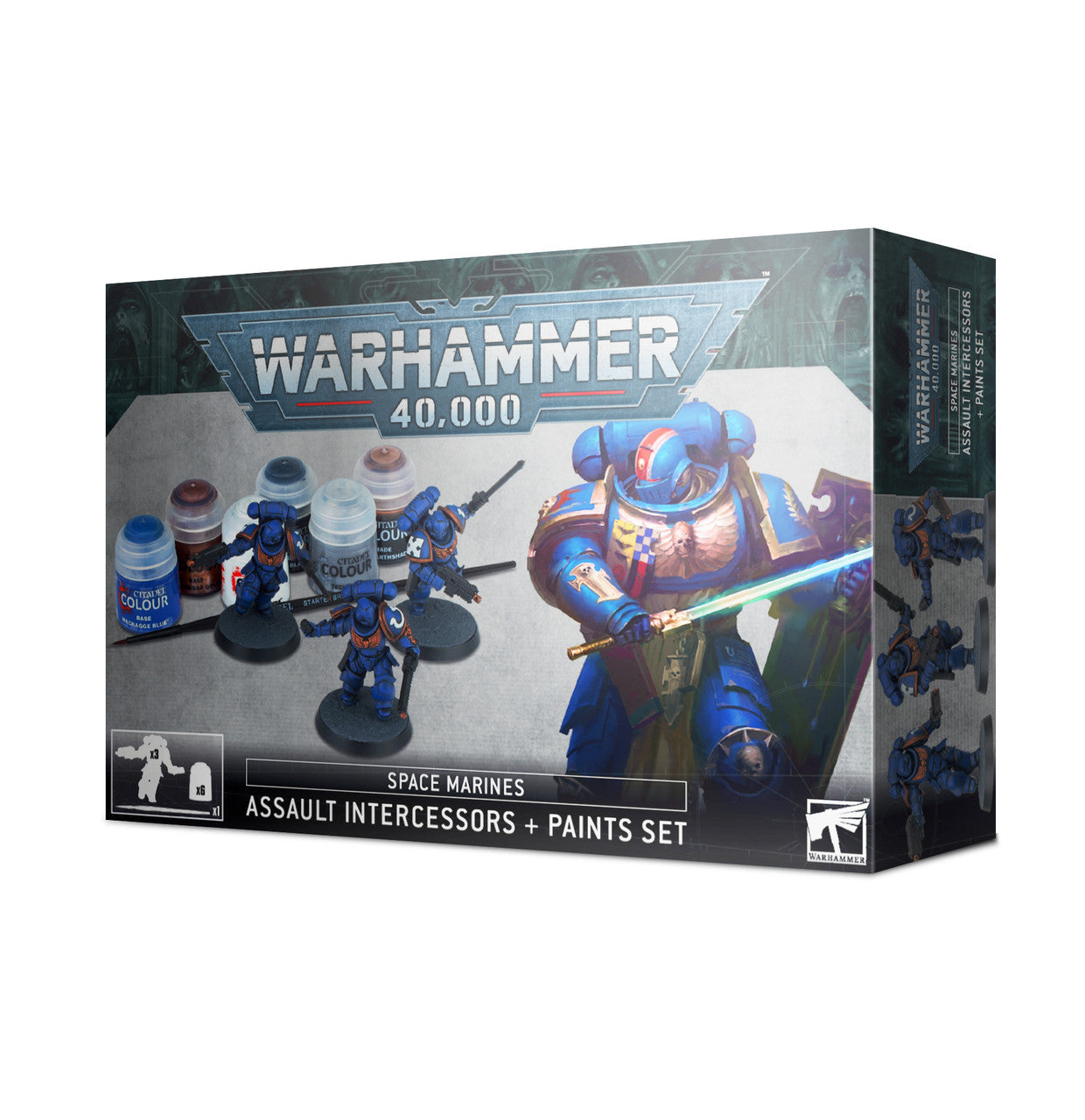 Games Workshop Warhammer 40,000 Citadel Corax White Spray Paint